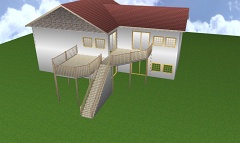 banda angle 16ft step down